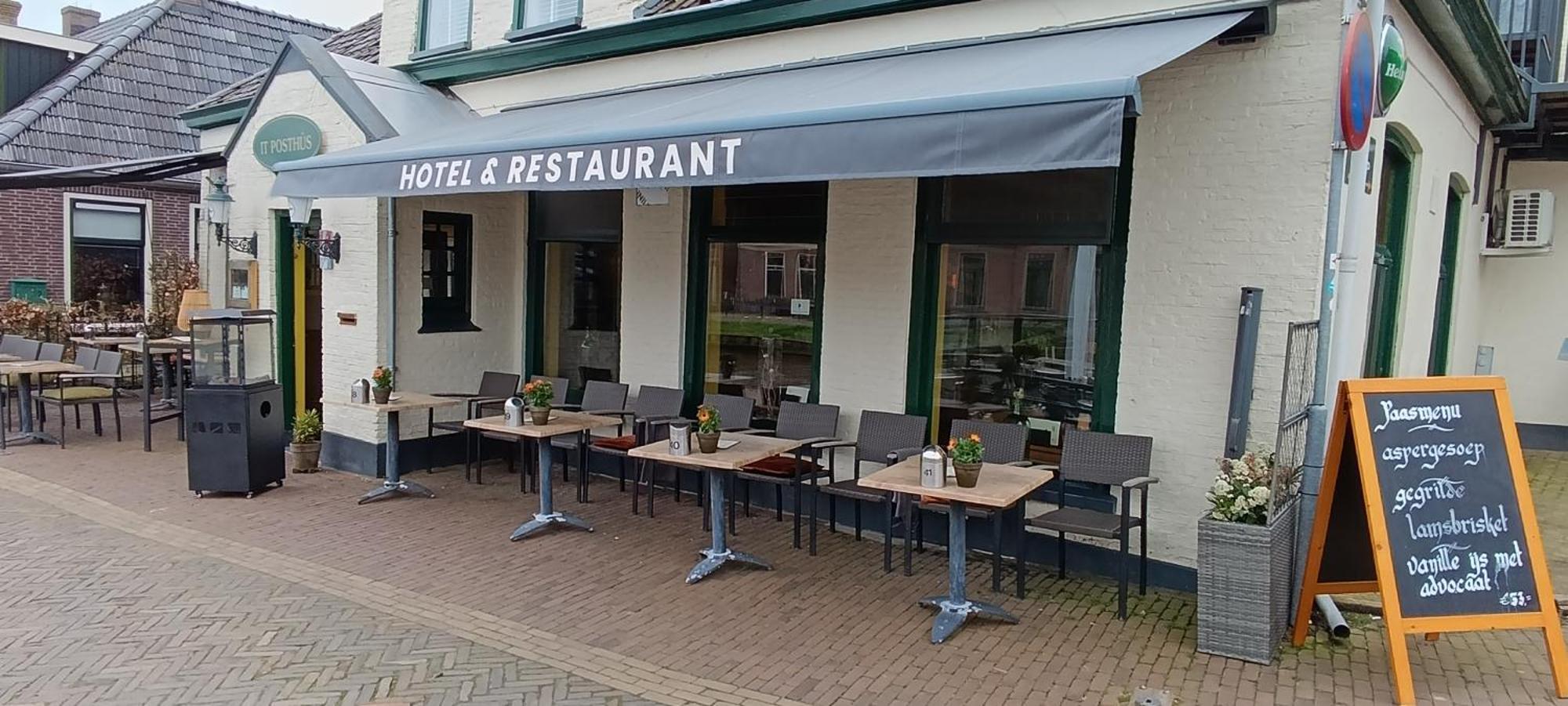Hotel Restaurant It Posthus Birdaard Exteriér fotografie